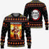 Divesart - Kyojuro Rengoku Ugly Christmas villapaita ja huppari Demon Slayer Anime Xmas Gift